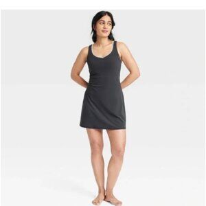 NWT Black Women's Size M ALL in Motion Active Dress